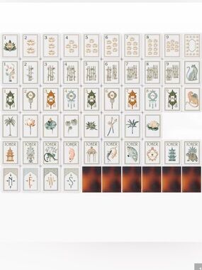 Tortoise shell Mahjong Tiles